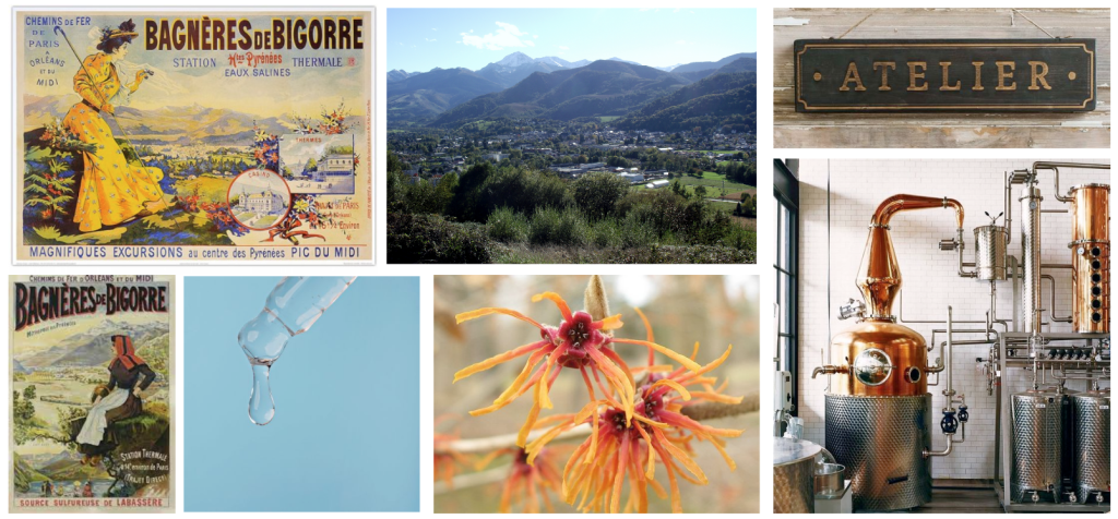 Moodboard pour l'identité visuelle Py'still