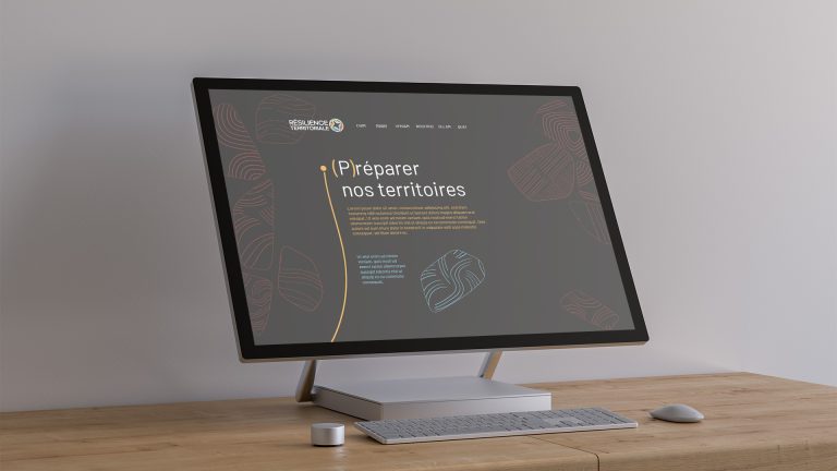 Résilience Territoriale : identité visuelle & crowdfunding